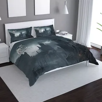 Povlečení Sablio Povlečení Zaklínač Hrad - 140x200 / 90x70