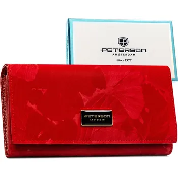 Peněženka Dámská peněženka Peterson PTN PS122-MLF červená