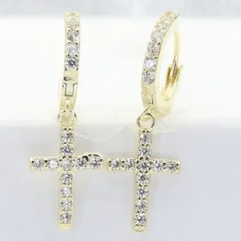 Náušnice Stříbrné náušnice kamenové kroužky