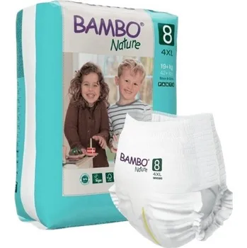 Plena Bambo Nature Pants 8 navlékací dětské plenkové kalhotky 19+ kg 16ks
