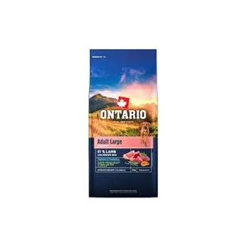 Krmivo pro psa Ontario Adult Large Lamb & Brown Rice 2 x 12 kg
