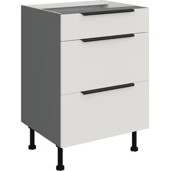 Kuchyňská skříňka Šuplíky, šíře 60 cm Bílá