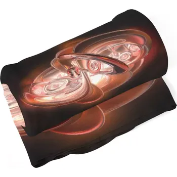 deka Sablio Deka Červená abstrakce - 150x120 cm