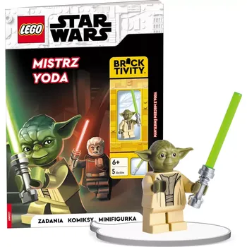 Stavebnice LEGO Lego Star Wars: Mistr Yoda – interaktivní kniha s minifigurkou