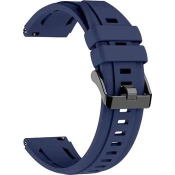 Příslušenství k chytrým hodinkám VSECHNONAMOBIL 128812 SILICONE Výměnný řemínek pro Huawei Watch Ultimate 2 tmavě modrý