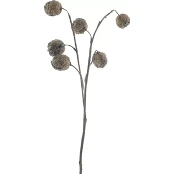 umělá květina umělá větev, Vlašská ořechová větev přírodně hnědá 61 cm