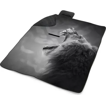 deka Sablio Plážová deka Řvoucí lev: 200x140 cm