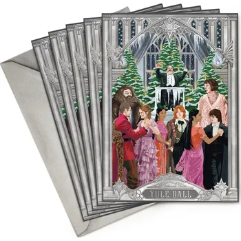 MinaLima Sada přáníček Harry Potter: Vánoční ples