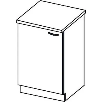 Kuchyňská skříňka Casarredo D60 dolní skříňka jednodveřová KARMEN levá