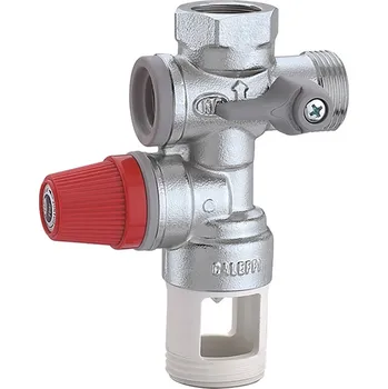 Příslušenství pro ohřívač vody Sdružená pojistná armatura Ariston, 7 bar - 3/4˝, uzávěr, zpětná klapka, poj. ventil, měřící bod a napojení na sifon 877086