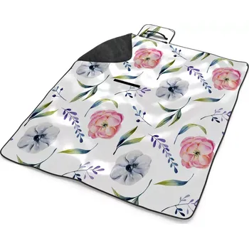 deka Sablio Plážová deka Letní květy: 200x140 cm