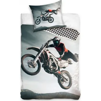 Povlečení BAVLNĚNÉ POVLEČENÍ FREESTYLE MOTOCROSS