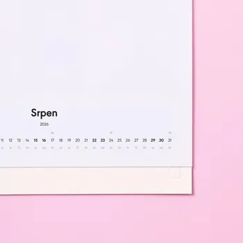 Fotokalendář DIY kalendář 2026 – přírodní