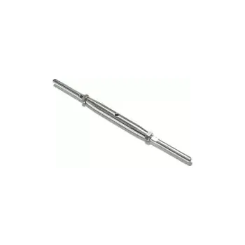 Matice Napínák trubkový M8 s lisovacími koncovkami, nerez A4, pro lanko 4 mm