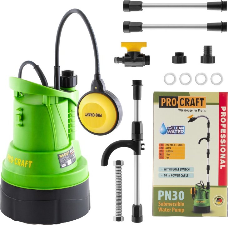 Ponorné čerpadlo závěsné do zalévací nádoby Procraft PN30