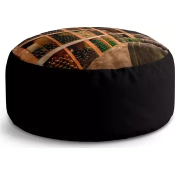 Taburet Sablio Taburet Circle Vinný sklípek: 38x48 cm