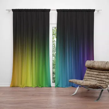 Závěs Sablio Závěs Duhová záře: 2ks 140x250cm