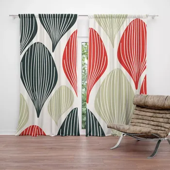 Závěs Sablio Závěs Hravé šedesátky: 2ks 140x250cm