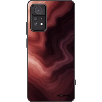 Pouzdro na mobilní telefon Picasee silikonový černý obal pro Xiaomi Redmi Note 11 Pro - Rouge