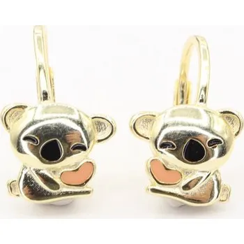 Náušnice Stříbrné dětské náušnice