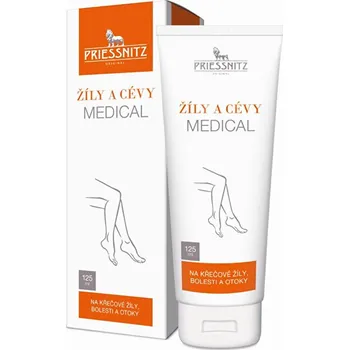 Kosmetika na nohy Priessnitz Žíly a cévy Medical 125 ml