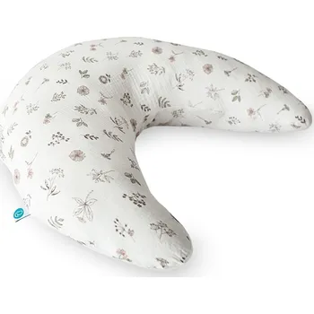 Kojící polštář CEBA BABY Polštář kojicí HUGGY (150x60x37) Basic Mušelín Small Twigs