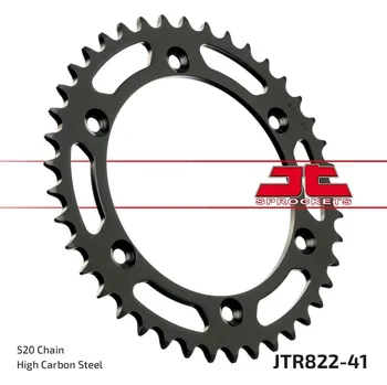 Řetězová sada pro motocykl Řetězová rozeta JT JTR 822-41 41 zubů, 520