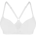 Jolanta vyztužená podprsenka přední zapínání 70A bílá