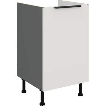 Dřezová skříň, šíře 50 cm Bílá