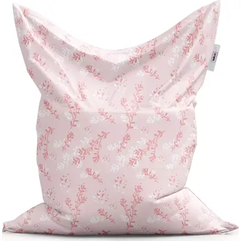 Sedací pytel Sablio Sedací vak Classic Růžové rostliny - 150x100 cm