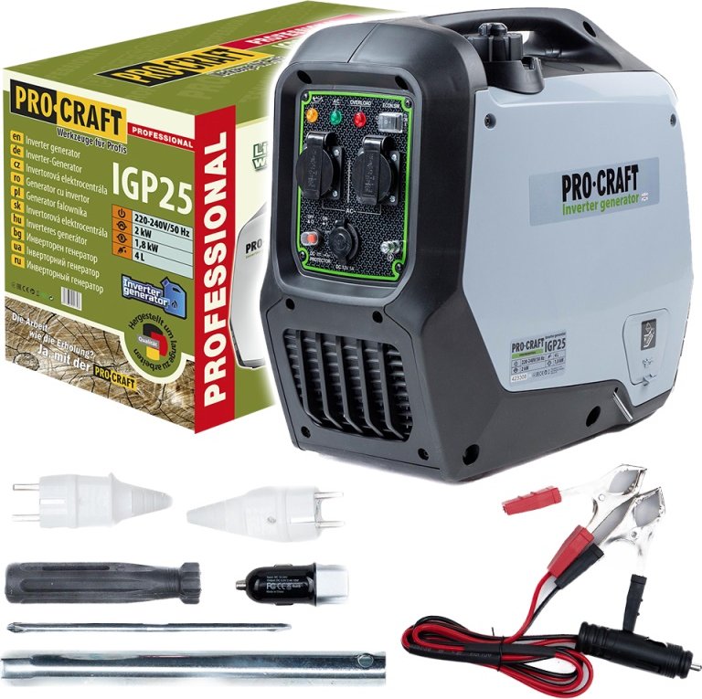 Invertorová elektrocentrála Procraft IGP25