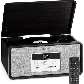 Radiopřijímač Auna Bella Ann, stereo systém, gramofonový přehrávač (10039054)