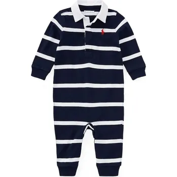 Kojenecký overall Dětský bavlněný overal Polo Ralph Lauren 320512760007 námořnická modř 59X, vel. 62-68
