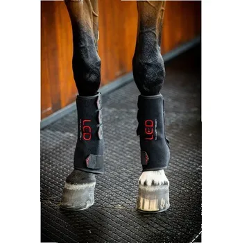 Koňské kamaše HORSEWARE Chrániče přední LED Horseware, terapeutické, 1 ks, černé Full Left