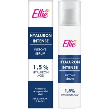 Pleťové sérum Ellie Hyaluron Intense sérum 1,5 % HA s ATP a extraktem z papáji 15 ml