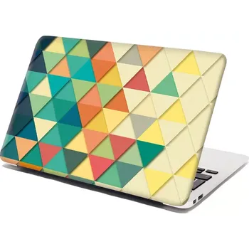 samolepka Sablio Samolepka na notebook Trojúhelníky - 29x20 cm