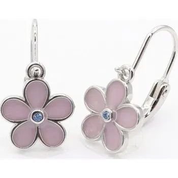 Náušnice Stříbrné náušnice s klasickým zapínáním