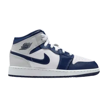 Dámská obuv Air Jordan 1 Mid GS 'Smoke Grey Obsidian' Velikost: 37.5