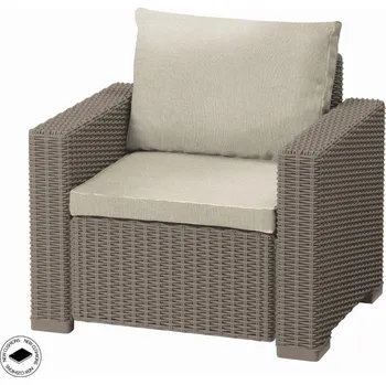 Zahradní křeslo Keter California cappuccino 2ks, poškozený obal