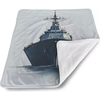 deka Sablio Deka pro miminko Válečná loď na klidném moři - 80x100 cm