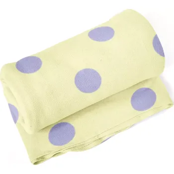 deka Sablio Deka Fialové tečky - 150x120 cm