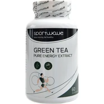 Přírodní produkt Sportwave Green tea pure energy extract 60 kapslí