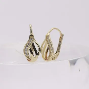 Náušnice Zlaté náušnice na patent