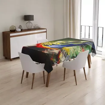 ubrus Sablio Ubrus Barevný papoušek - 90x90 cm