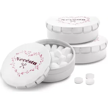 Bonbon Sablio Mentolky Nevěsta srdce - 3 ks