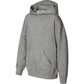 Dívčí tričko Chill mikina dětská tmavě šedý melír 122 cm/6 let