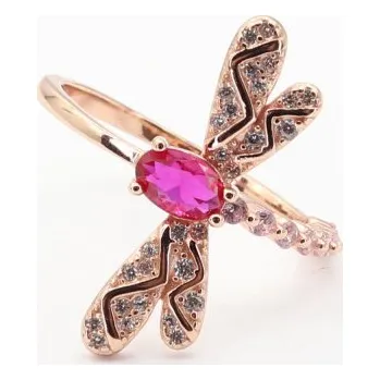 Prsten Stříbrný prsten s kamenem