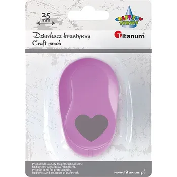 Titanum Raznice dekorační - SRDCE, 25mm, 1ks