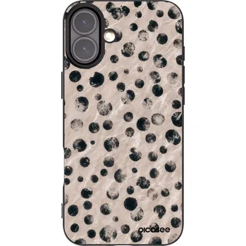 Pouzdro na mobilní telefon Picasee silikonový černý obal pro Apple iPhone 16 Plus - Inked