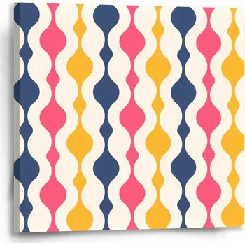 Obraz Sablio Obraz Barevné křivky - 50x50 cm
